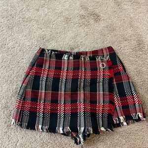 Tartan skort